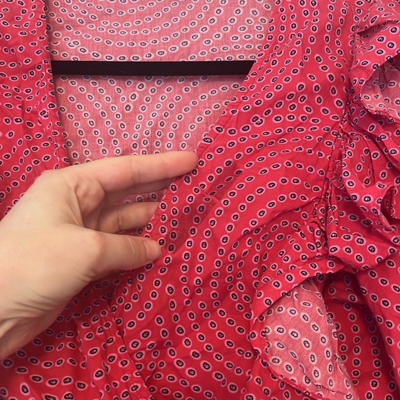 RHODE Short Sleeve Elodie Top - L - Picture 7 of 8